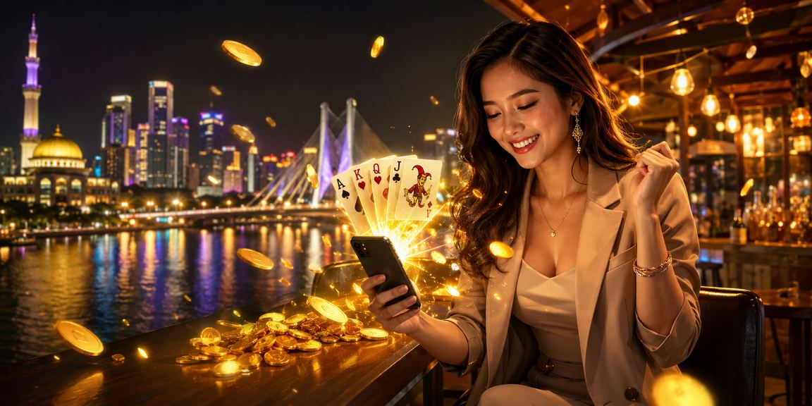Pengguna Selangor menikmati permainan dalam talian di platform kiss88 dari telefon bimbit